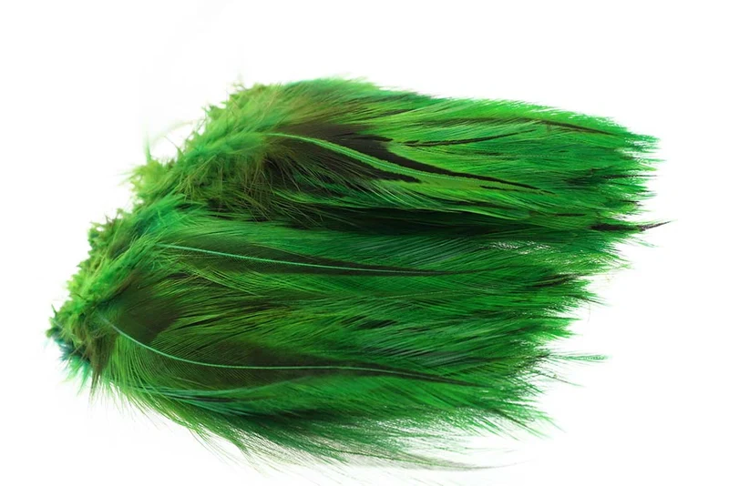 Rooster Hackler Badger - Green Highlander