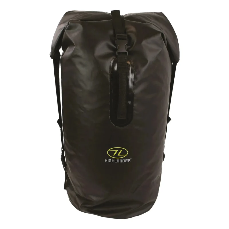 PVC Packsack Troon 70L schwarz