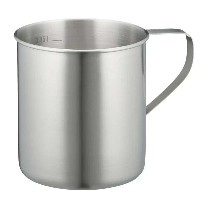 Becher 450 ml stainless steel