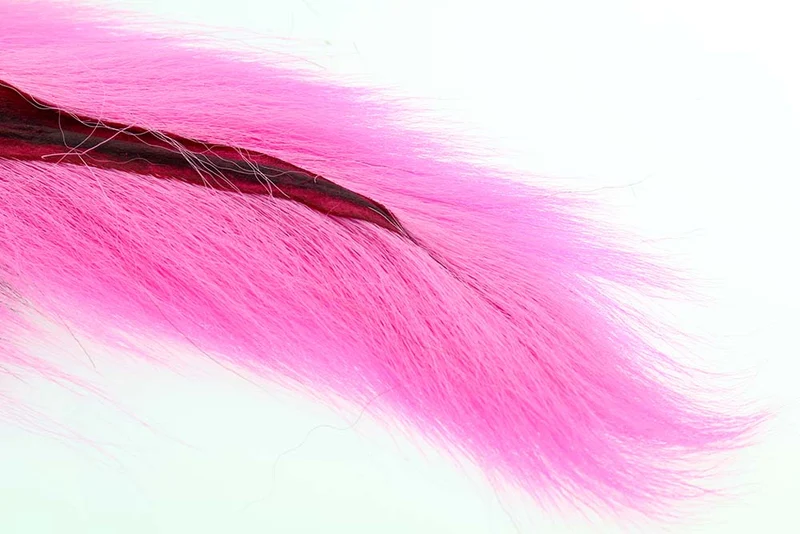 Bucktail-Stücke - Fl. Pink