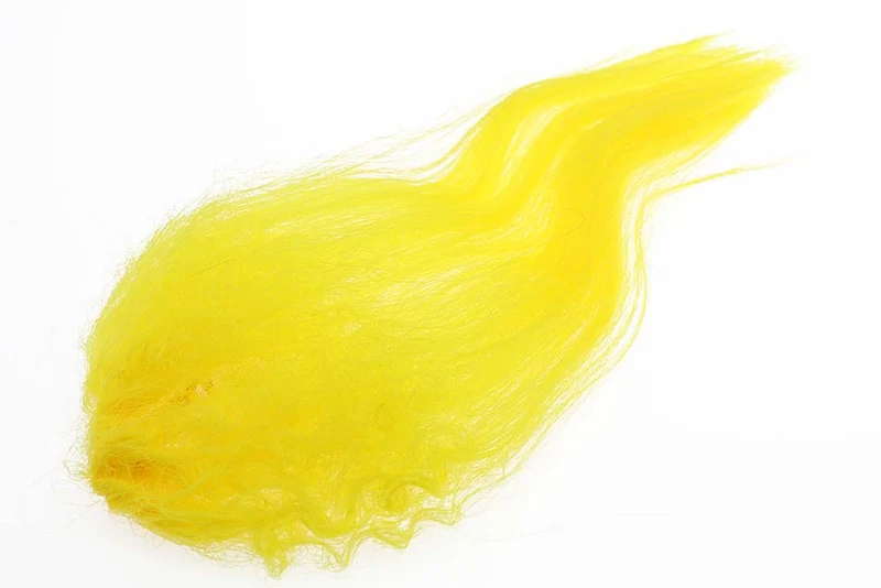 Big Fly Fiber Curls - Gelb