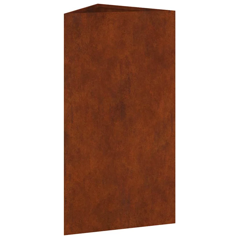 Hochbeet 40x34,5x75cm Cortenstahl rostig Pflanzsäule Pflanzkasten