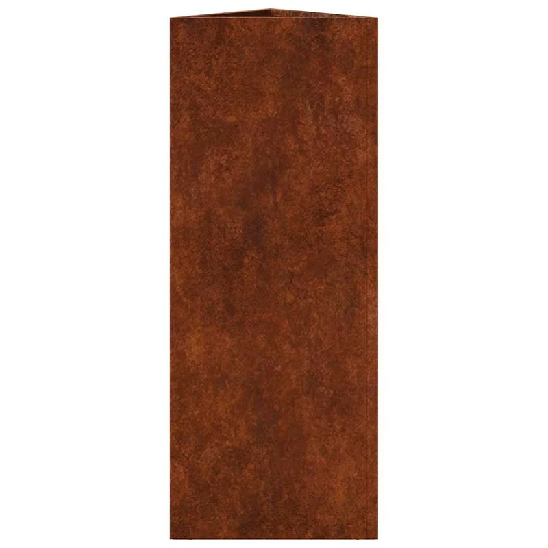 Hochbeet 30x26x75cm Cortenstahl rostig Pflanzsäule Pflanzkasten