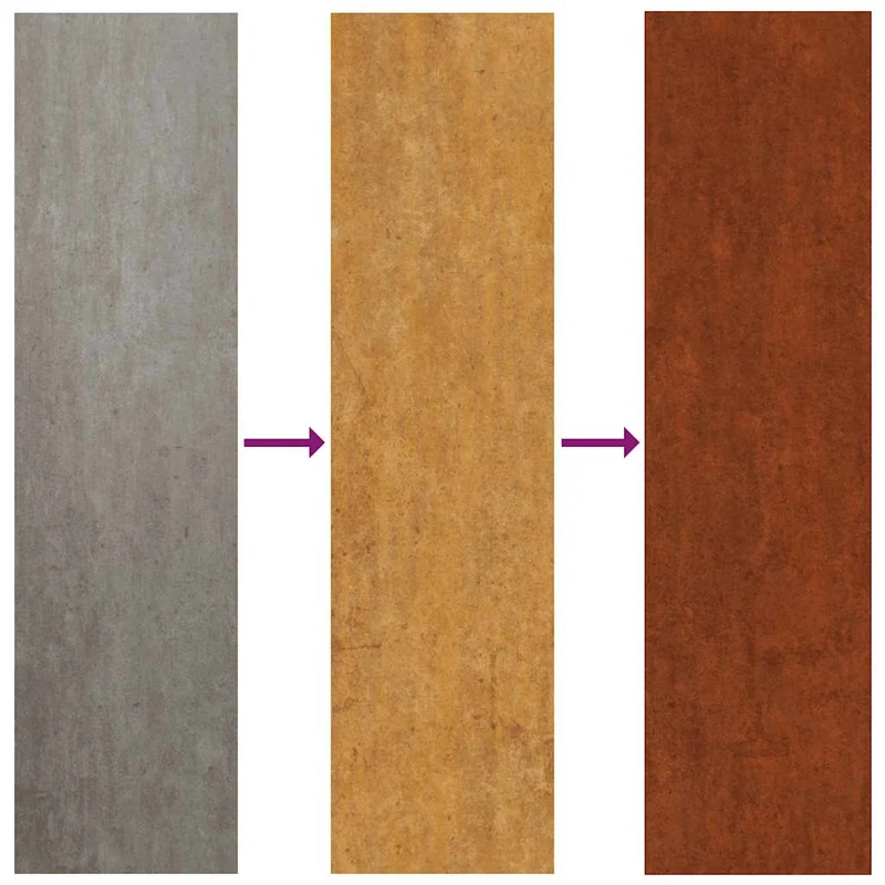 Hochbeet 90x90x45cm Cortenstahl sechseckig rostig Pflanzbeet Pflanzkasten