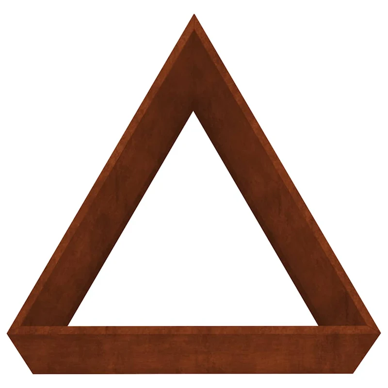 Hochbeet 50x43x75 cm Cortenstahl rostig Pflanzbeet Pflanzkasten