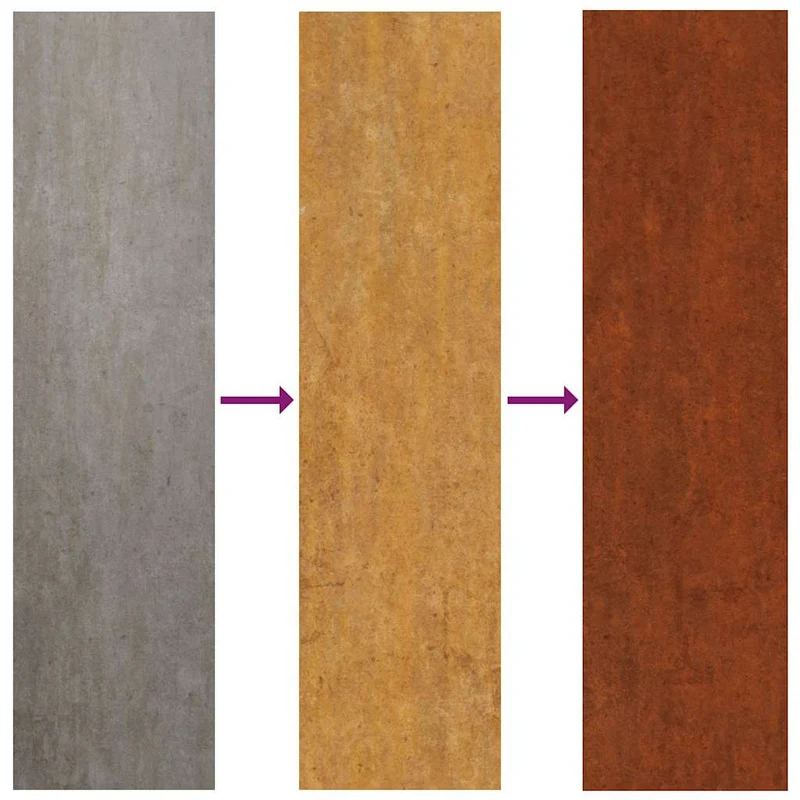 Hochbeet 50x43x75 cm Cortenstahl rostig Pflanzbeet Pflanzkasten