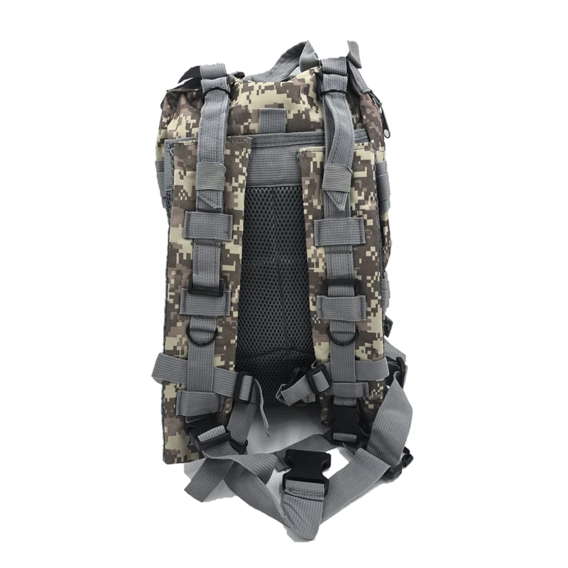 Armee-Style Rucksack 20 liter ACU Digital BW BH wasserabweisend Grau