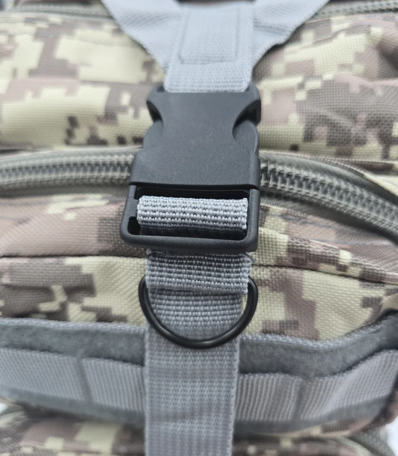 Armee-Style Rucksack 20 liter ACU Digital BW BH wasserabweisend Grau