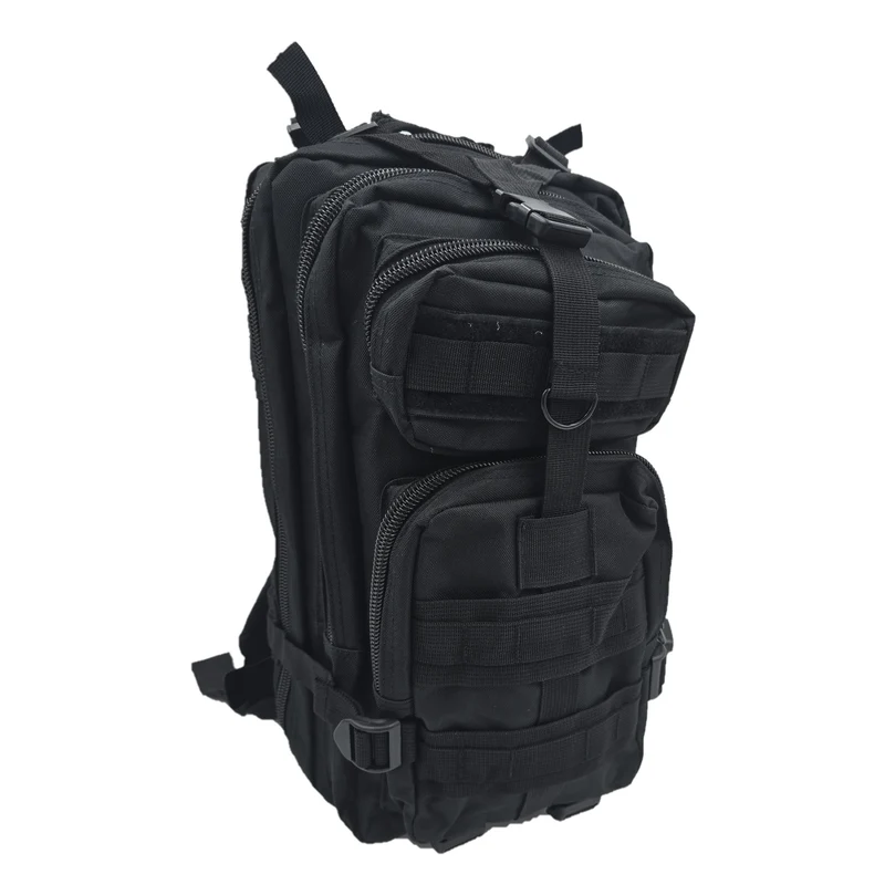 Armee-Style Rucksack 20 liter Schwarz BW BH wasserabweisend black