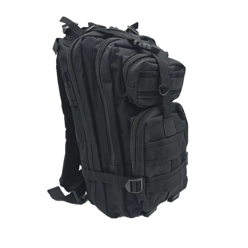 Armee-Style Rucksack 20 liter Schwarz BW BH wasserabweisend black