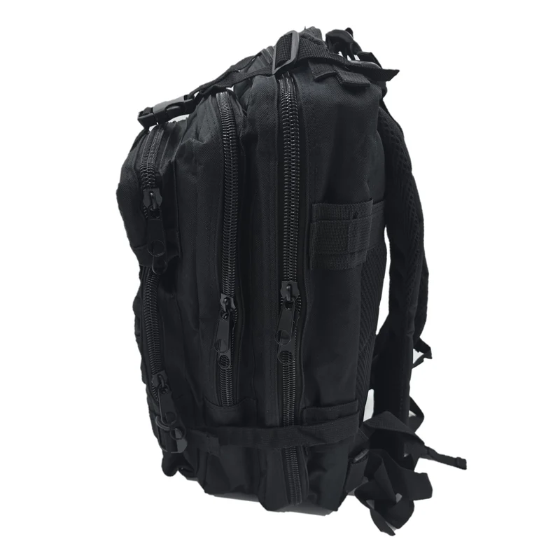 Armee-Style Rucksack 20 liter Schwarz BW BH wasserabweisend black