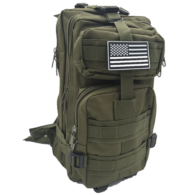 Armee-Style Rucksack 20 liter Camouflage BW BH wasserabweisend oliv grün tarnfarbe