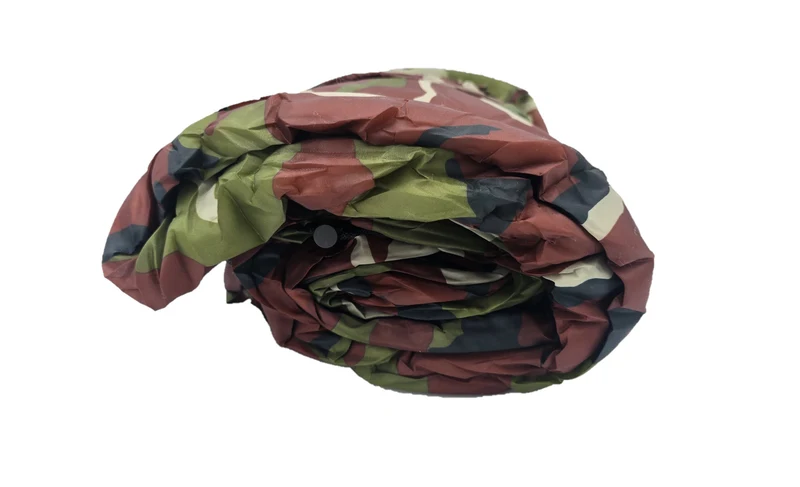 Mumien-Schlafsack Erwachsene Flecktarn Camping 3 Jahreszeiten Camouflage 2,2 m