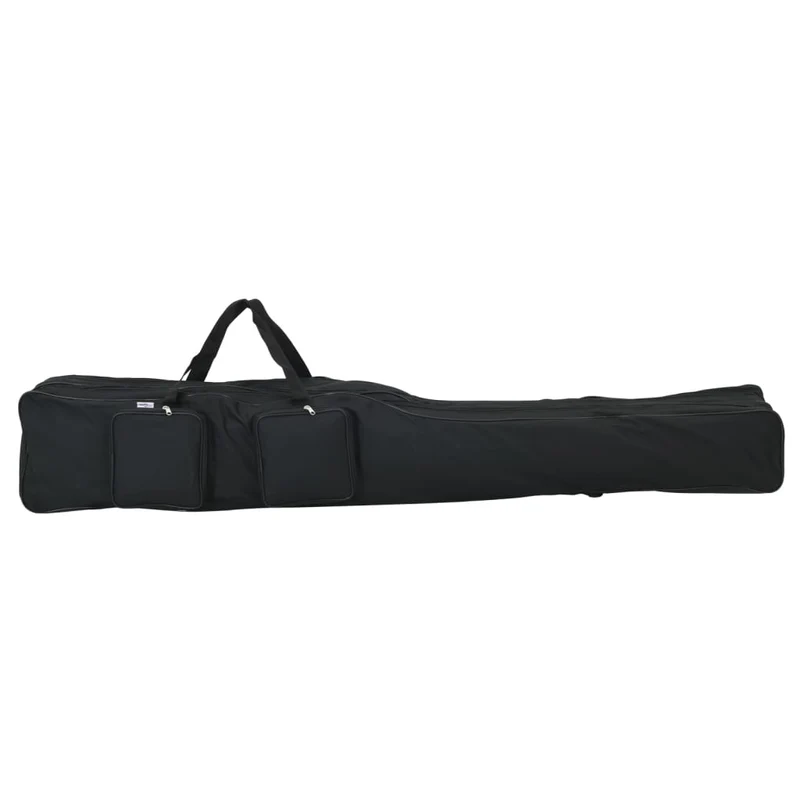 Angelrutentasche Schwarz 150 cm Oxford-Gewebe Rutenfutteral Rutentasche