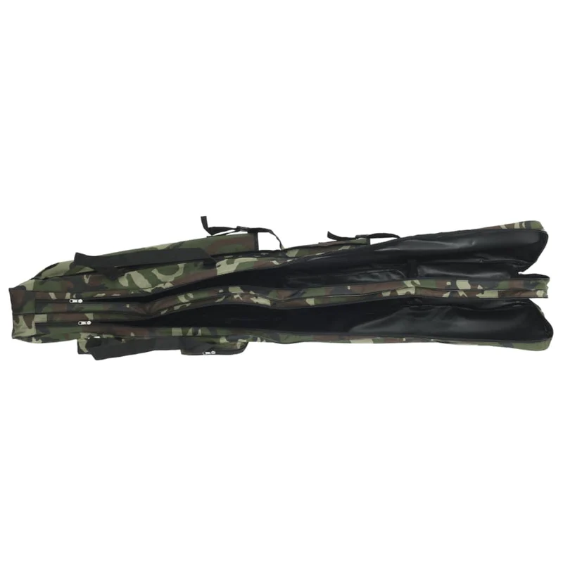 Angelrutentasche Flecktarn 150 cm Oxford-Gewebe Rutenfutteral Rutentasche