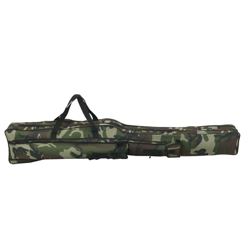 Angelrutentasche Flecktarn 150 cm Oxford-Gewebe Rutenfutteral Rutentasche