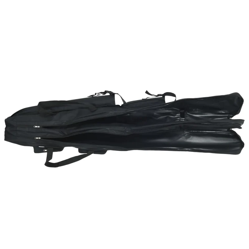 Angelrutentasche Schwarz 160 cm Oxford-Gewebe Rutenfutteral Rutentasche