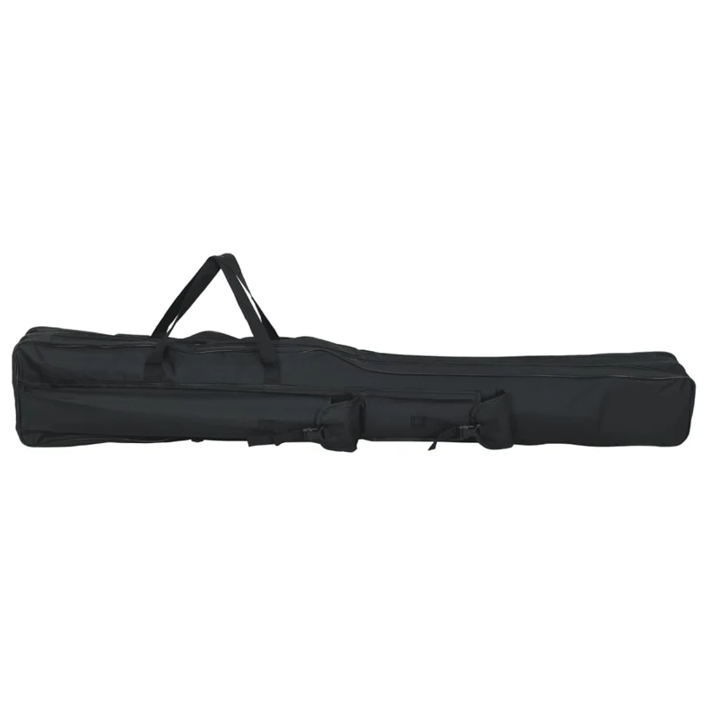 Angelrutentasche Schwarz 160 cm Oxford-Gewebe Rutenfutteral Rutentasche