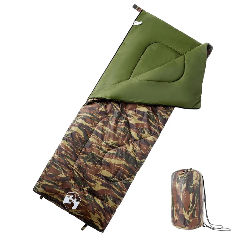 Schlafsack Erwachsene Flecktarn Camping 3 Jahreszeiten Camouflage