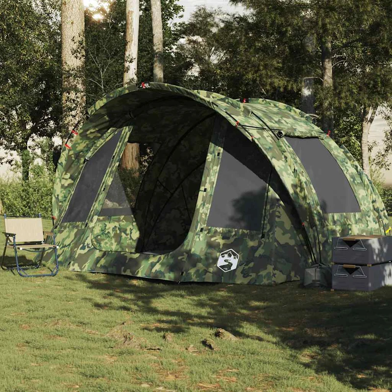 Zelt 2 Personen Tarnfarbe Wasserdicht Camping Angeln Camouflage