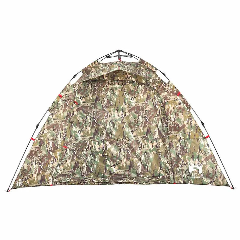 Zelt 4 Personen Tarnmuster Quick Release Wasserdicht Camping Angeln