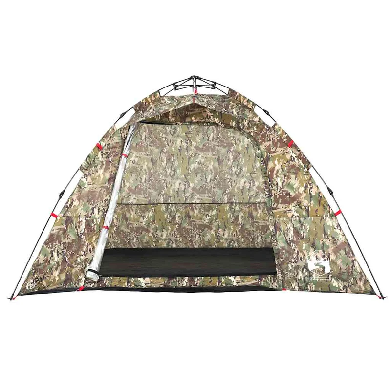 Zelt 4 Personen Tarnmuster Quick Release Wasserdicht Camping Angeln