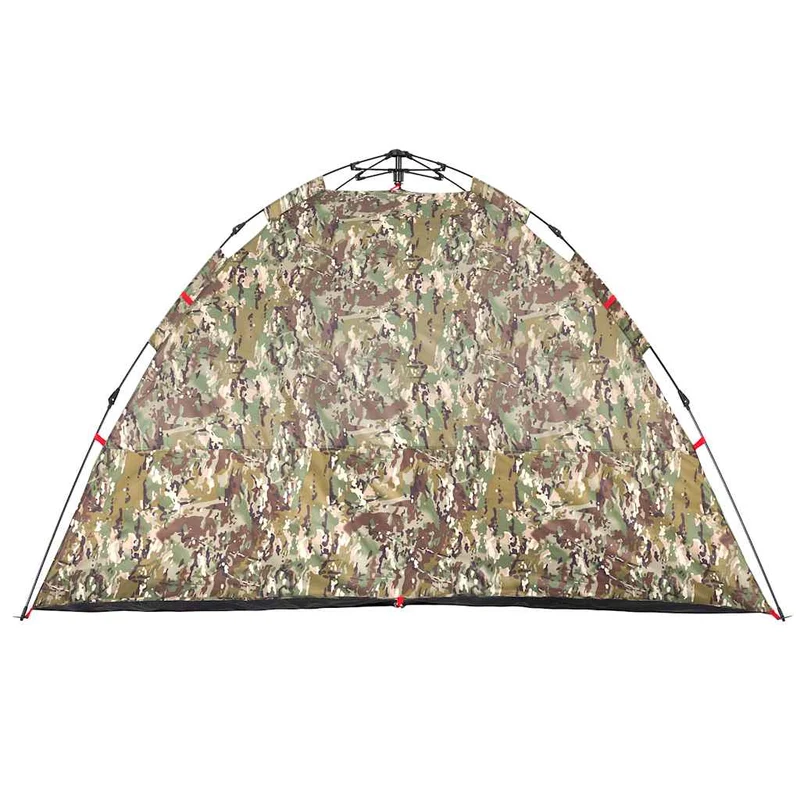Zelt 4 Personen Tarnmuster Quick Release Wasserdicht Camping Angeln