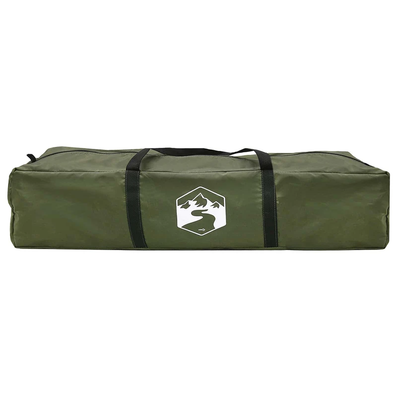 Zelt 4 Personen Olivgrün Quick Release Wasserdicht Camping Angeln