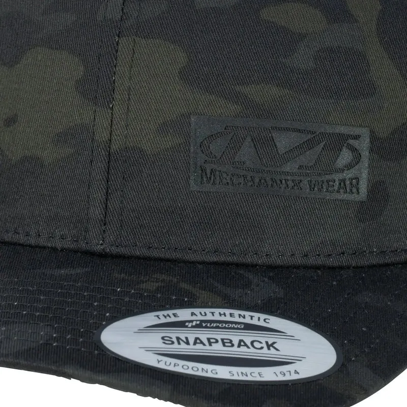 Snapback Hat United We Work multicam black