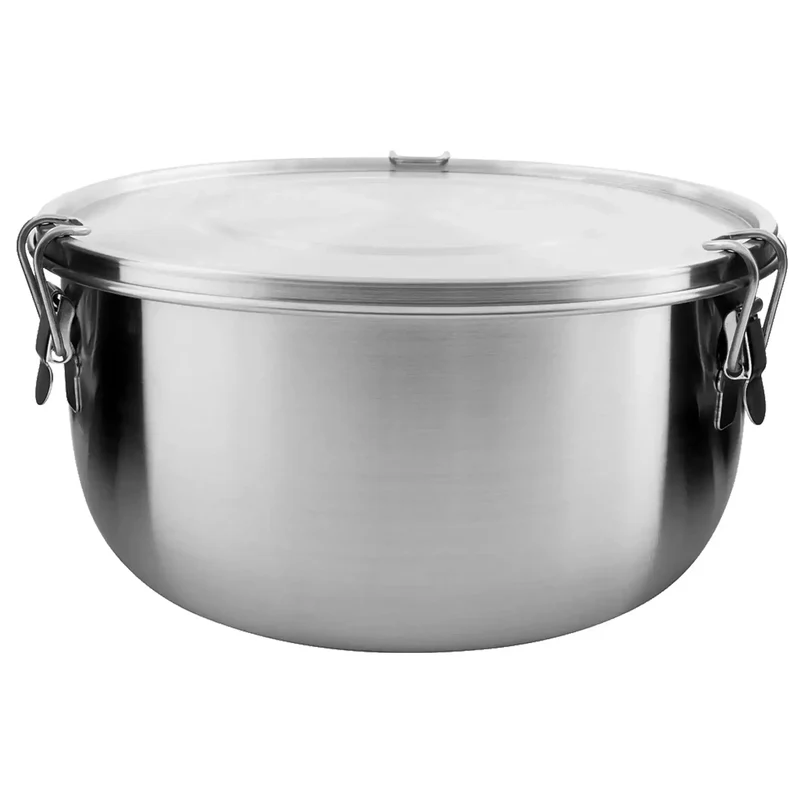 Essensbehälter Foodcontainer 2 L stainless steel