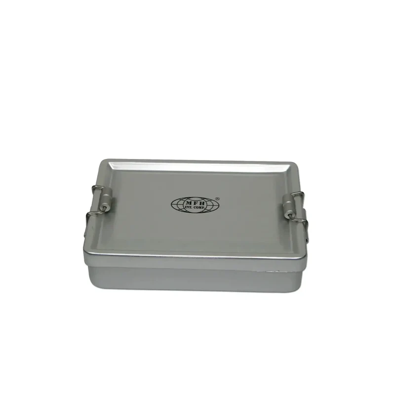 Aluminiumbox silberfarben