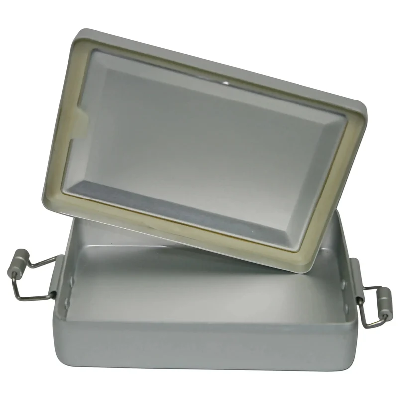 Aluminiumbox silberfarben