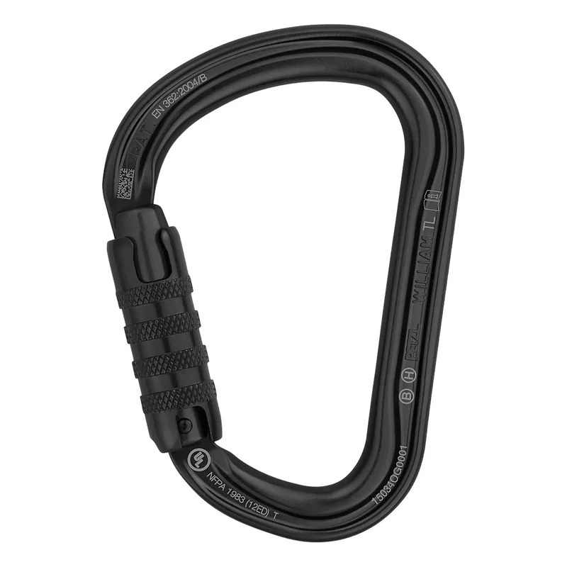 Karabiner William Triact Lock schwarz
