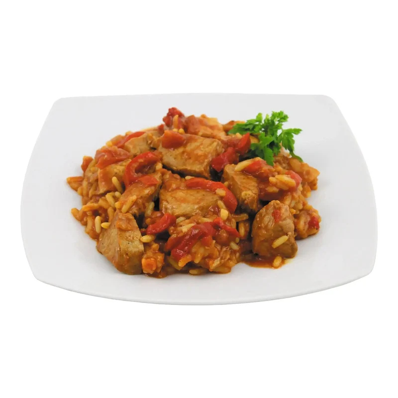 Serbisches Feuerfleisch mit Reis Vollkonserve 400 g