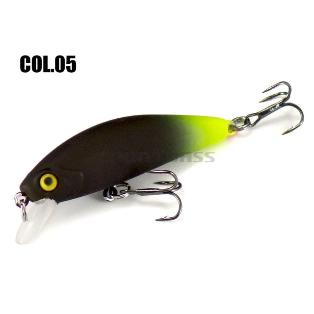 50mm 6.8g Countbass Sinking Minnow Wobblers Lures for Fishing, Fixed Weight Trout Fishing Bait Jerkbait Crankbait