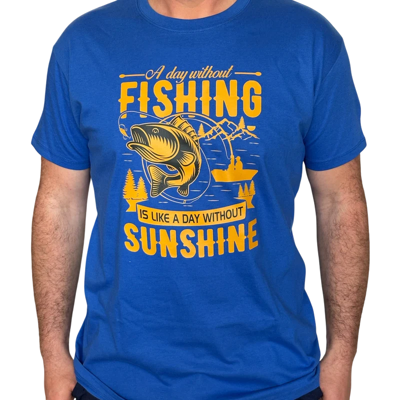 Angler T-Shirt "Without Fishing" Unisex