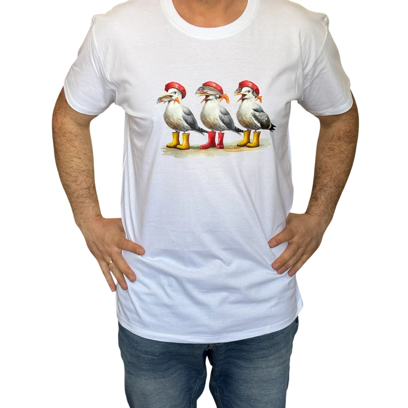 Angler T-Shirt "Nicht sprechen, sehen, hören" Unisex