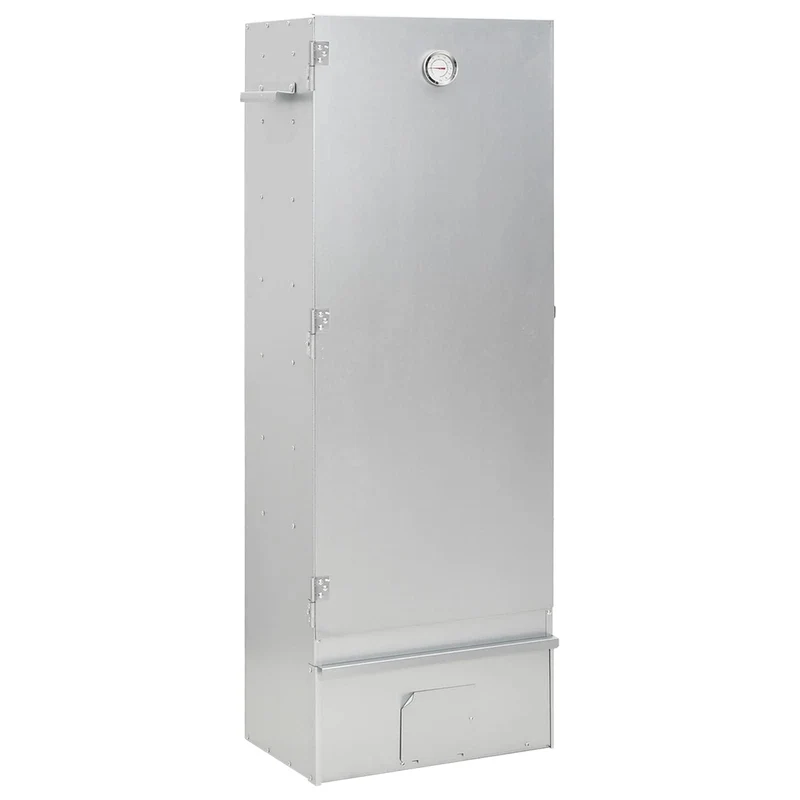 Räucherofen 110 cm Räucherschrank Smoker mit 2 Pellet Räuchertubes verzinkter Stahl