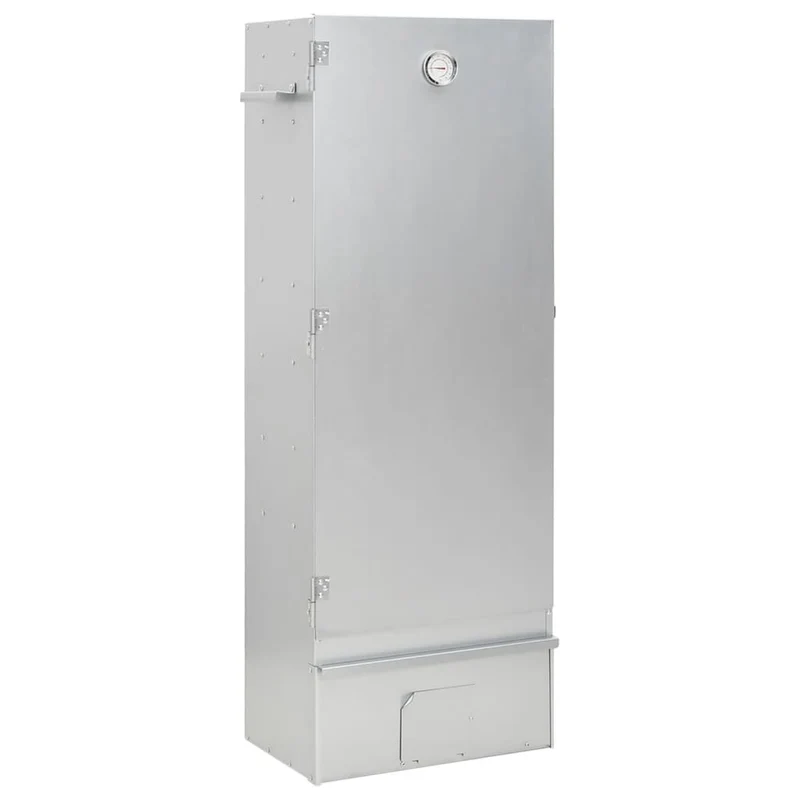 Räucherofen 110 cm Räucherschrank Kaltrauchgenerator Thermometer 3 Roste Smoker