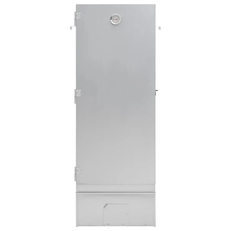 Räucherofen 110 cm Räucherschrank Kaltrauchgenerator Thermometer 3 Roste Smoker