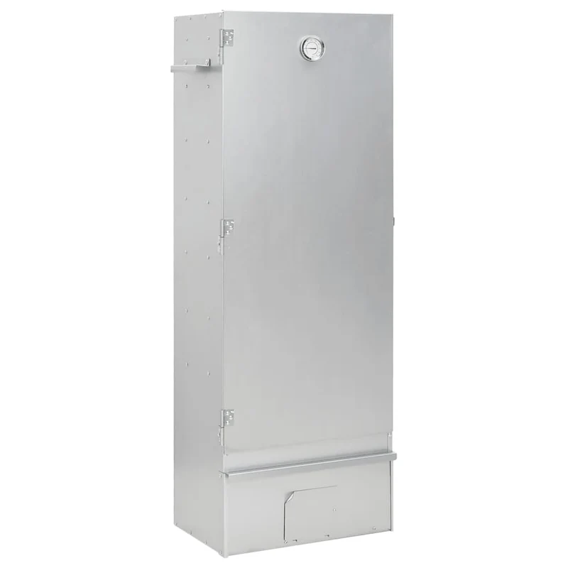 Räucherofen 110 cm Räucherschrank Smoker Kaltrauchgenerator Thermometer 3 Roste