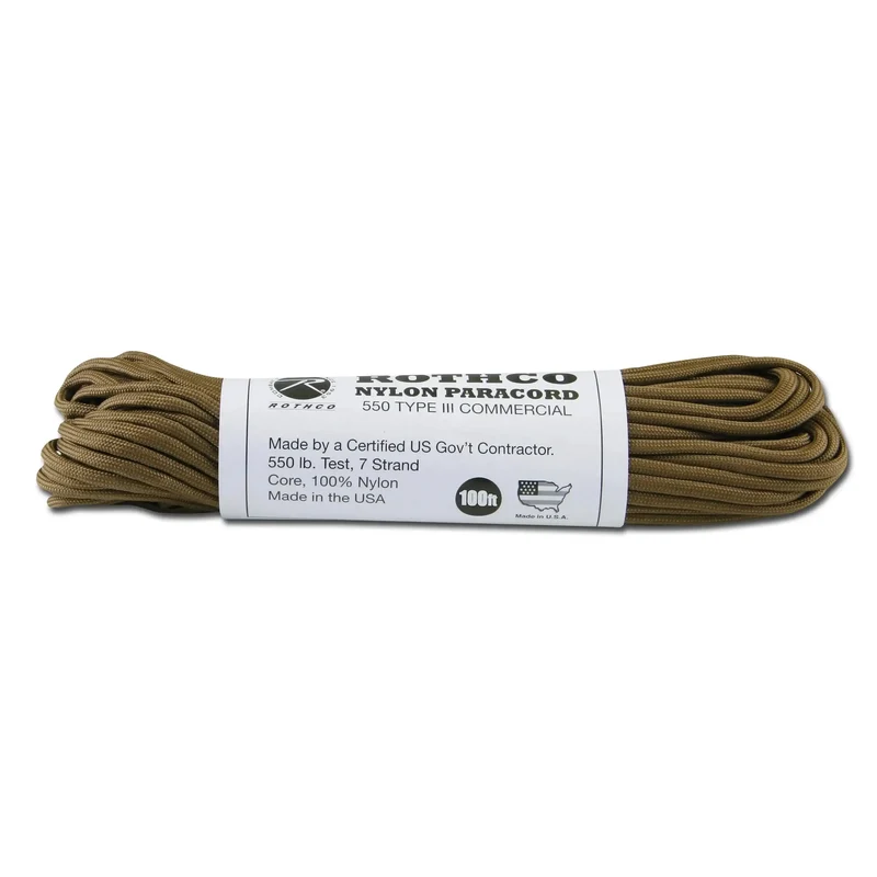 Paraseil Nylon Type III 550 lbs