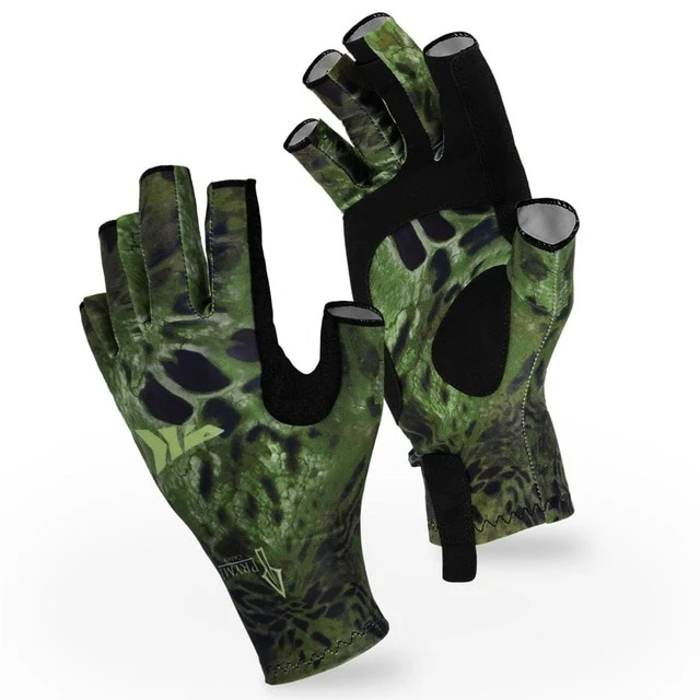 KastKing Fishing Gloves SPF 50 Sun Men Hands Protection Gloves Breathable Outdoor Sportswear Gloves Carp Fishing Apparel Pesca