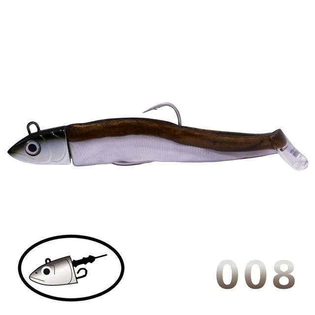 Hunthouse black minnow 25g 40g 60g 120g fishing lure soft pike lure leurre souple shad peche iscas artificiais silicone lure