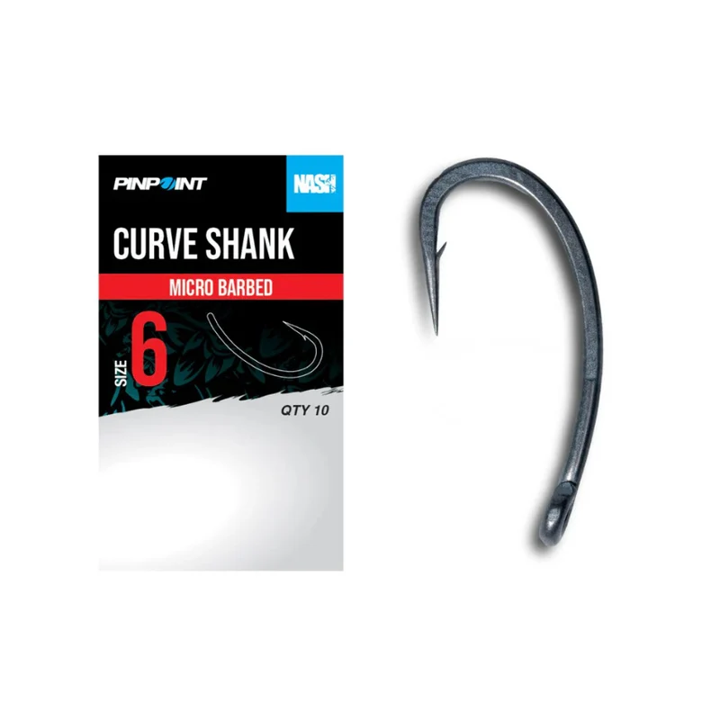 Nash Fang X/Curve Shank Micro Barbed