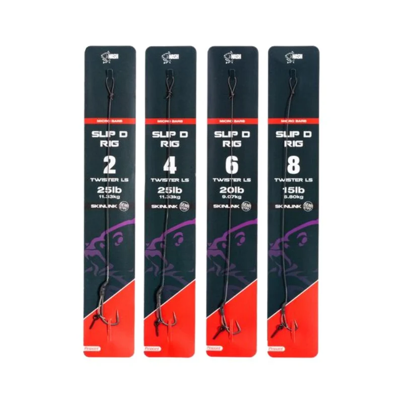 Nash Slip D Rig Micro Barbed