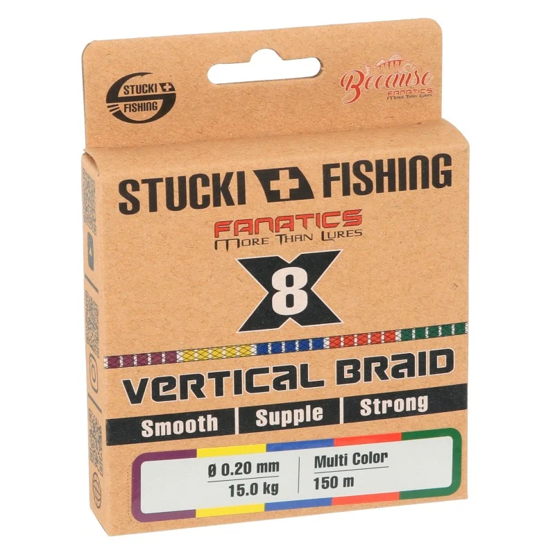 Stucki Vertical Braid X8 Multicolor 150m