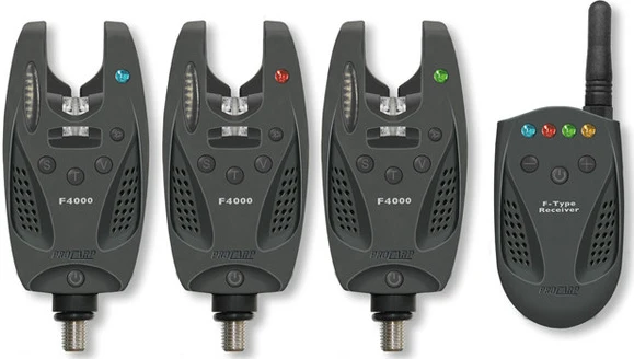 Cormoran Pro Carp F-4000 Funkbissanzeiger Set 3+1