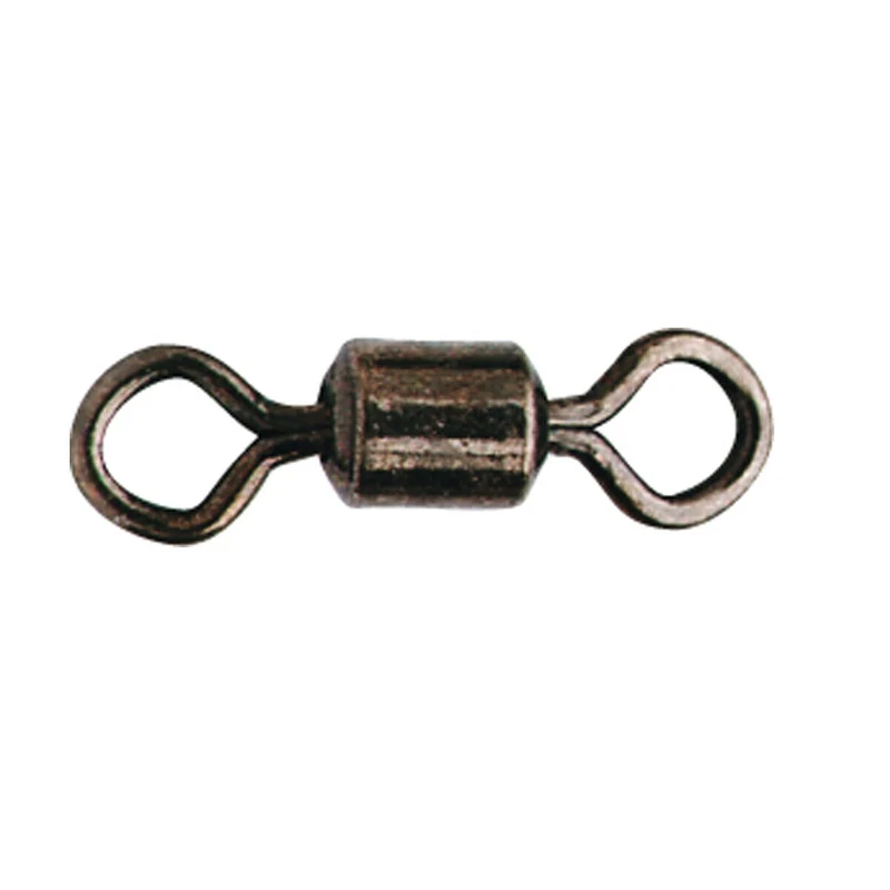Spro Black Rolling Swivel - Schwarzer Tönnchen Rolling Wirbel Größen 2/0 - 8
