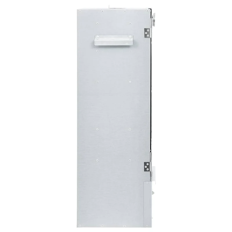 Räucherofen mit 1 kg Räuchermehl Smoker 44,5 x 29 x 83 cm silber verzinkt